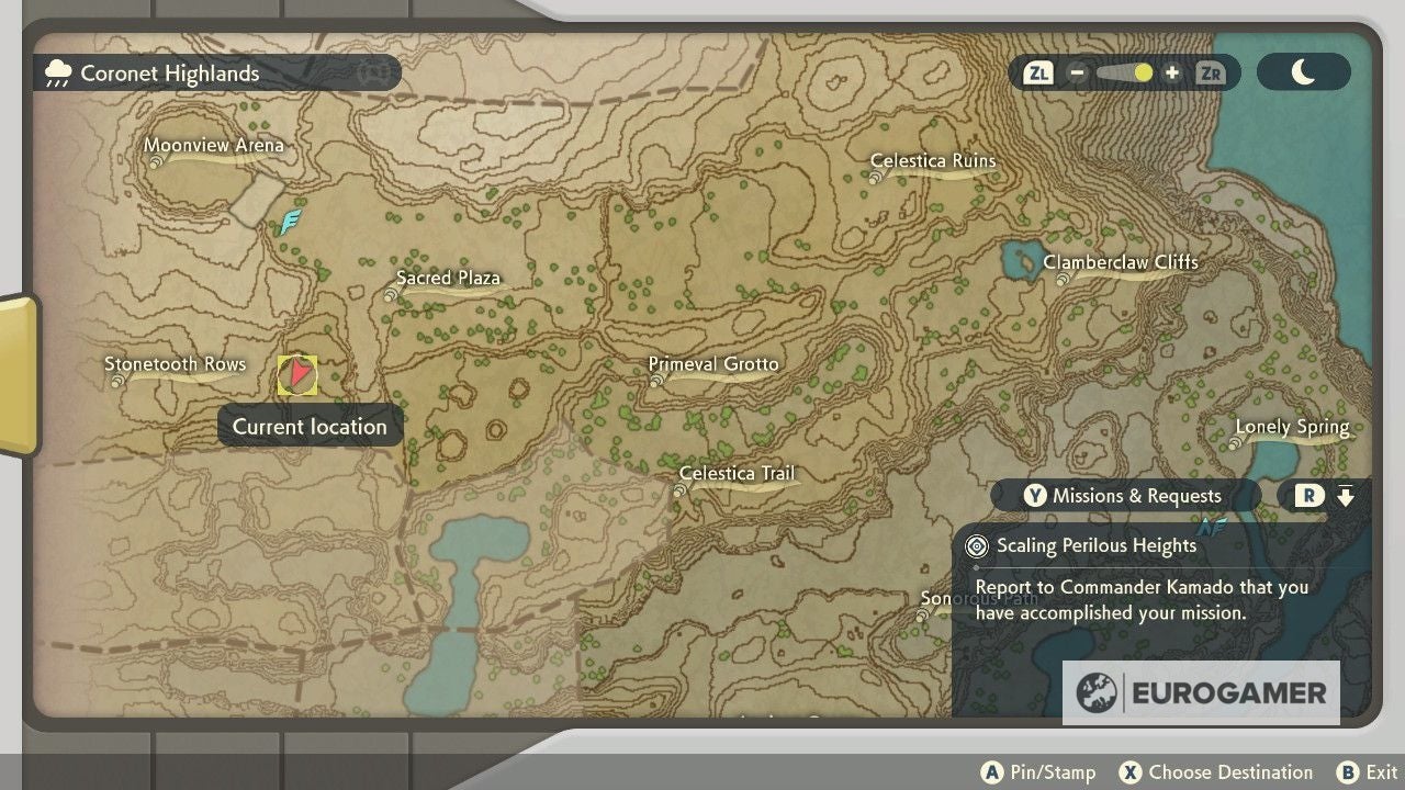 Pok mon Legends Arceus Wisp locations  How to complete Eerie Apparitions in the Night - 24