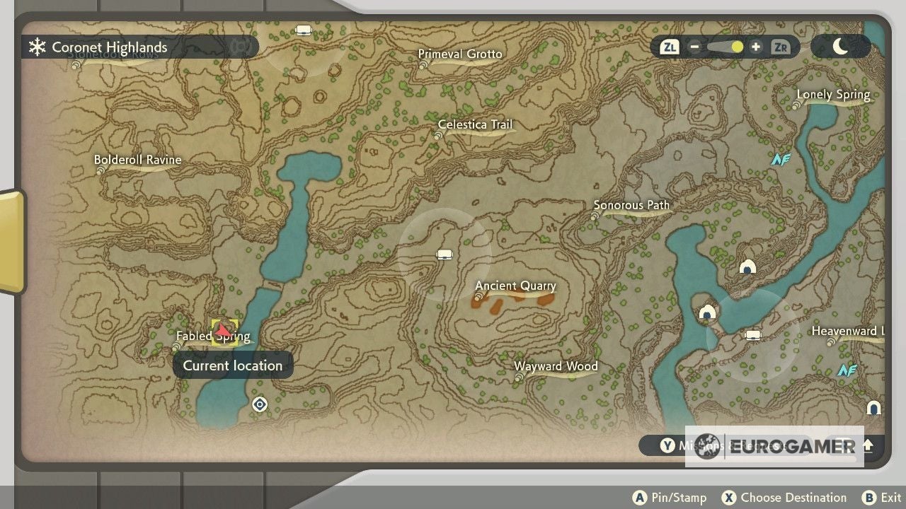 Pok mon Legends Arceus Wisp locations  How to complete Eerie Apparitions in the Night - 47