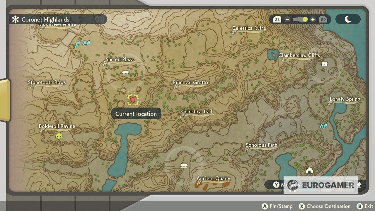 Pok mon Legends Arceus Wisp locations  How to complete Eerie Apparitions in the Night - 63