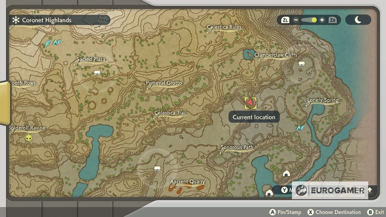 Pok mon Legends Arceus Wisp locations  How to complete Eerie Apparitions in the Night - 62