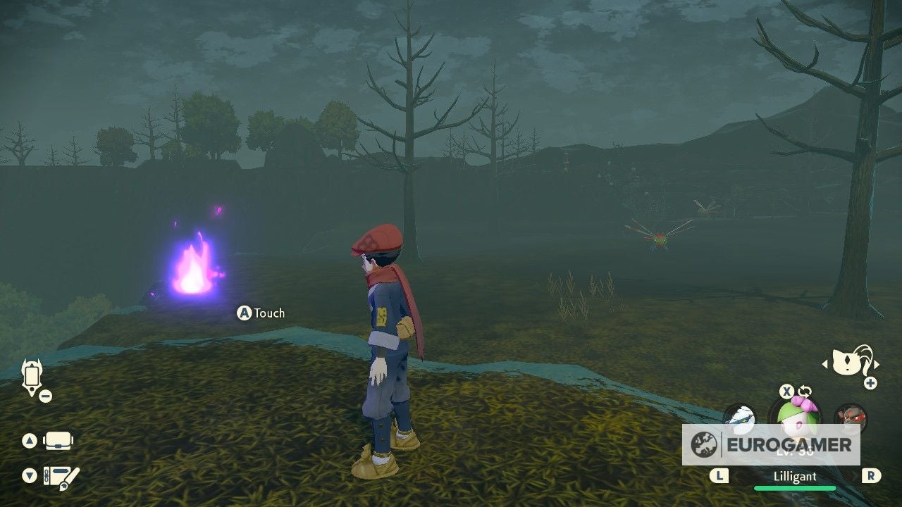 Pok mon Legends Arceus Wisp locations  How to complete Eerie Apparitions in the Night - 76