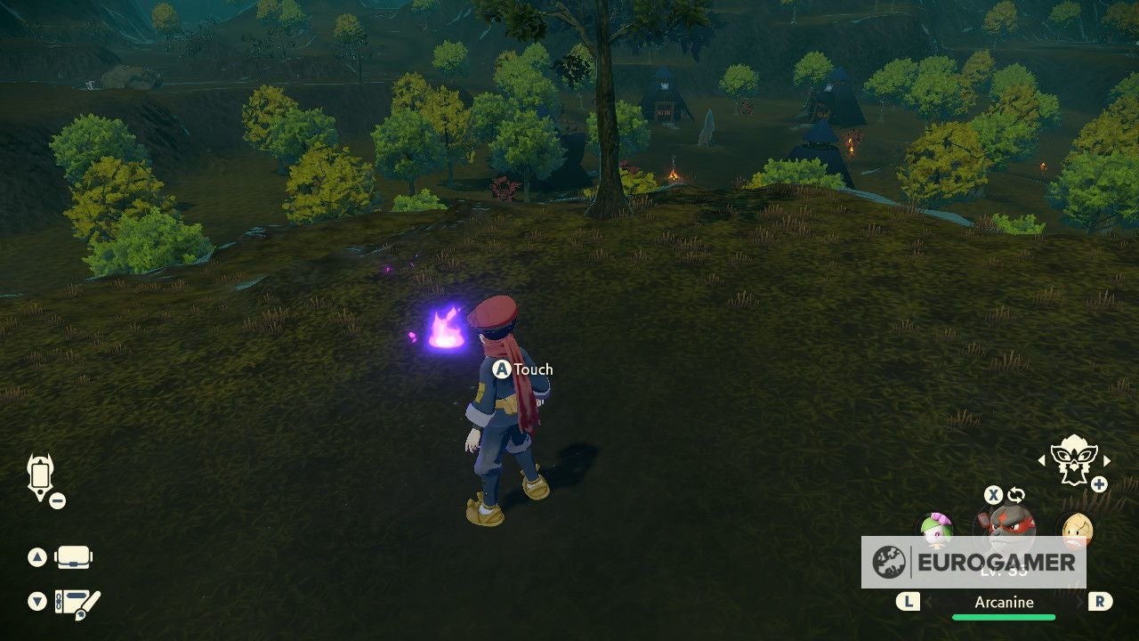 Pok mon Legends Arceus Wisp locations  How to complete Eerie Apparitions in the Night - 17