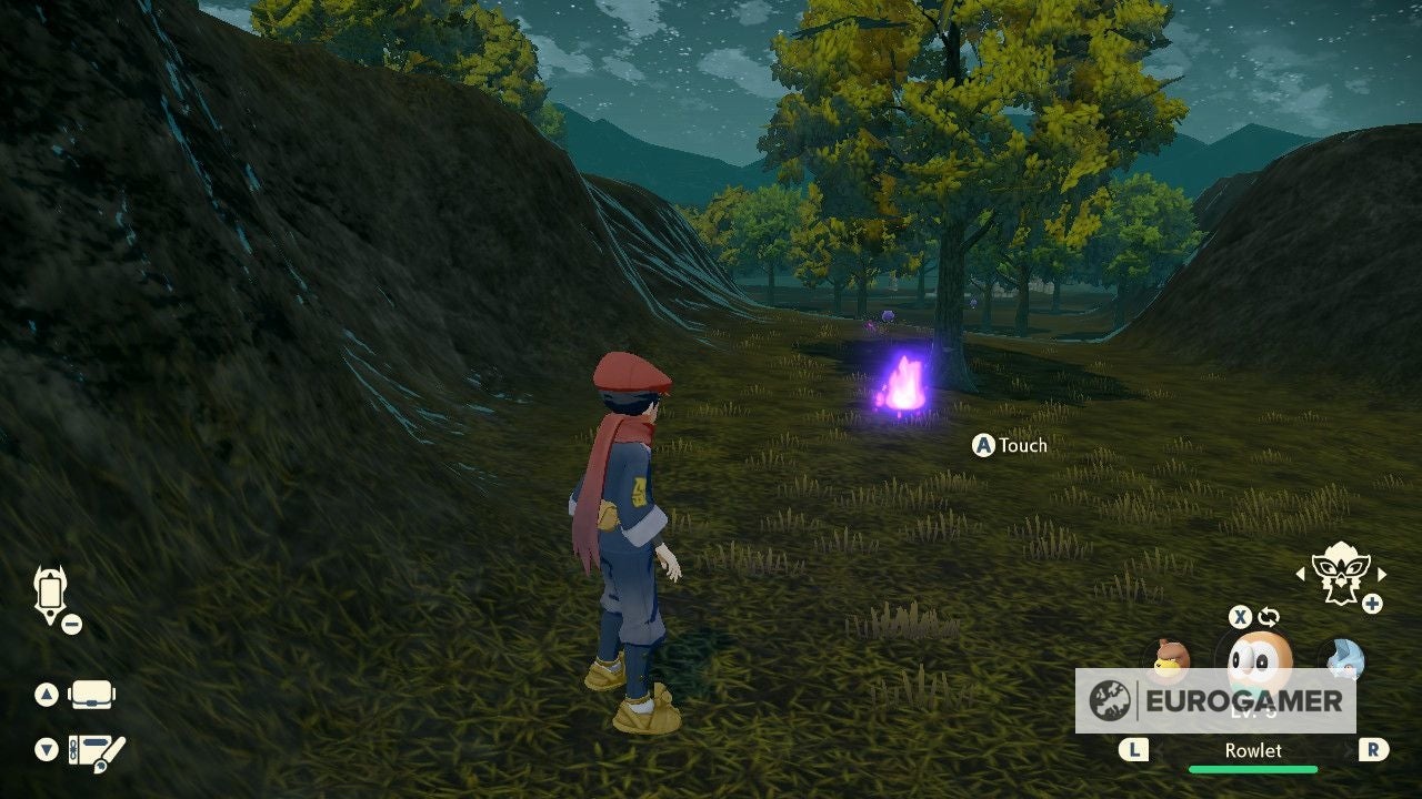 Pok mon Legends Arceus Wisp locations  How to complete Eerie Apparitions in the Night - 75