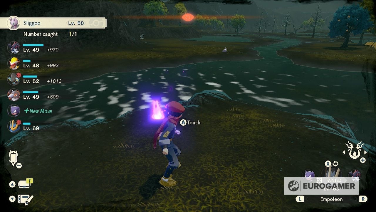Pok mon Legends Arceus Wisp locations  How to complete Eerie Apparitions in the Night - 58