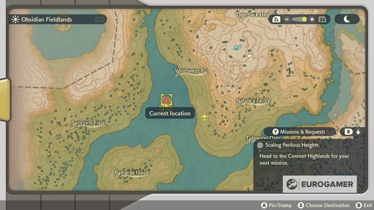 Pok mon Legends Arceus Wisp locations  How to complete Eerie Apparitions in the Night - 98