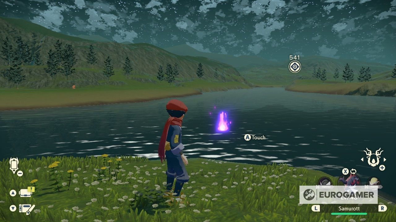 Pok mon Legends Arceus Wisp locations  How to complete Eerie Apparitions in the Night - 34