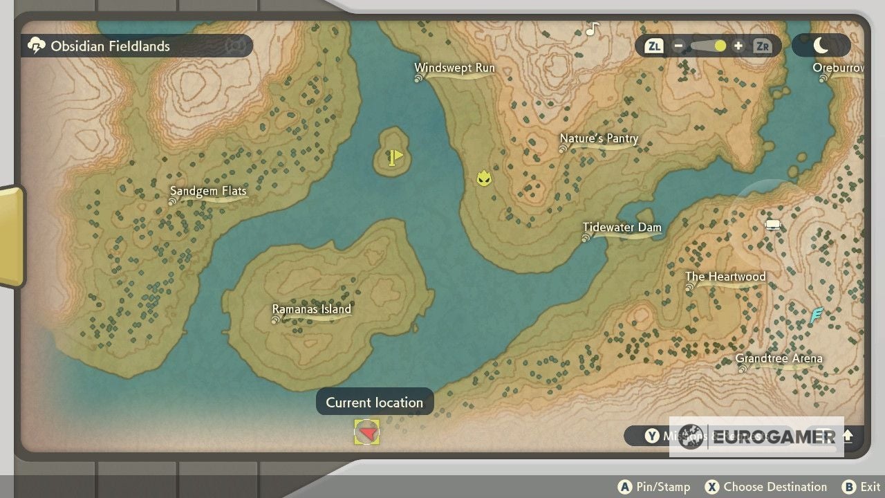 Pok mon Legends Arceus Wisp locations  How to complete Eerie Apparitions in the Night - 41