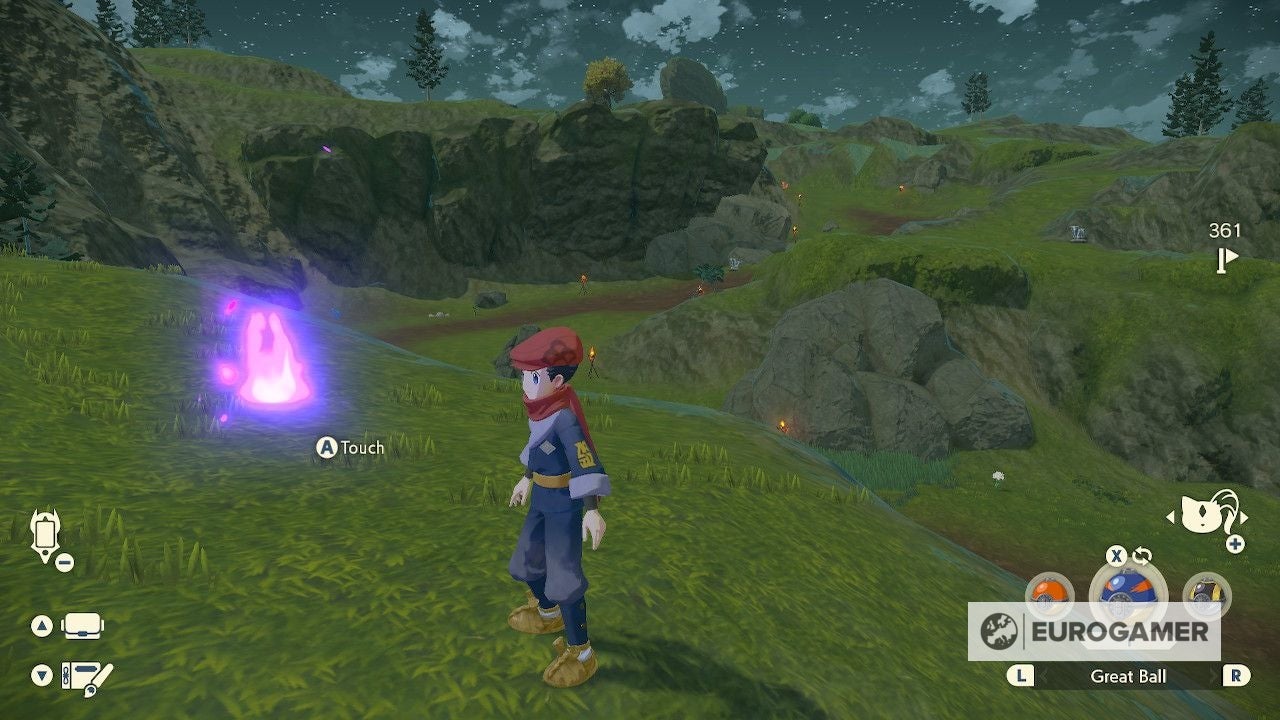 Pok mon Legends Arceus Wisp locations  How to complete Eerie Apparitions in the Night - 17