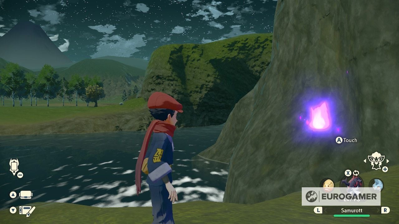 Pok mon Legends Arceus Wisp locations  How to complete Eerie Apparitions in the Night - 55