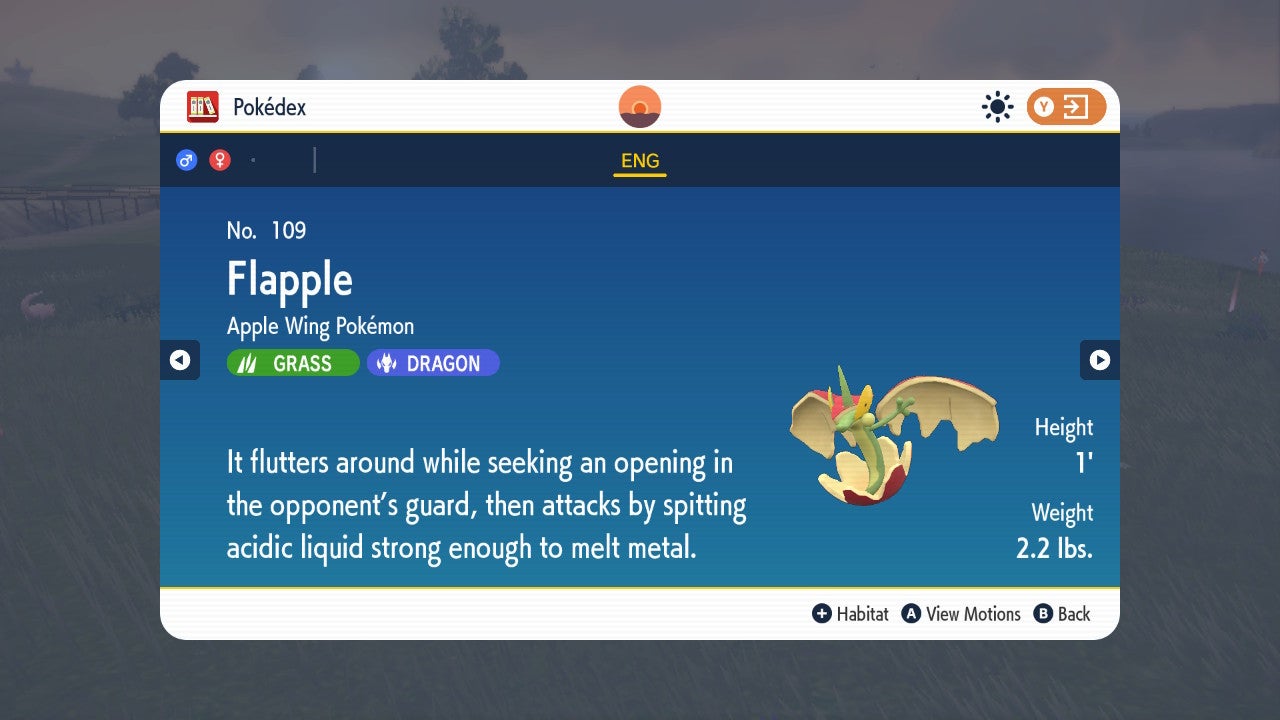How to evolve Applin into Appletun and Flapple in Pok mon Scarlet and Violet - 98
