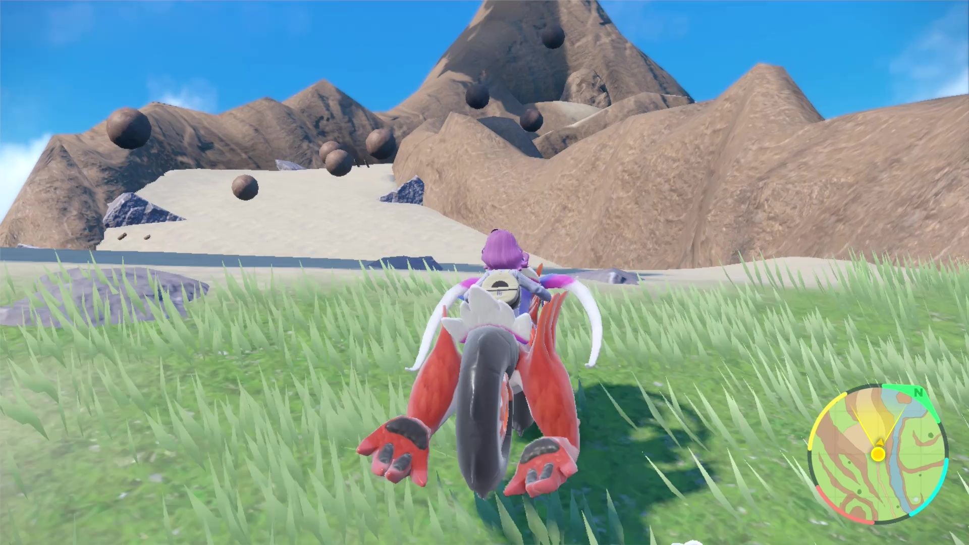 Open Sky Titan location  Bombirdier weaknesses in Pok mon Scarlet and Violet - 98
