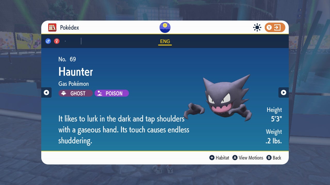 How to evolve Haunter into Gengar easily in Pok mon Scarlet and Violet with a solo Haunter trade location - 9