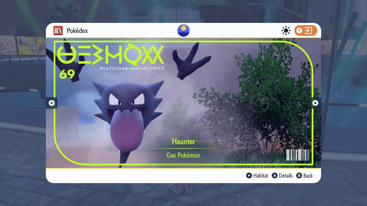 How to evolve Haunter into Gengar easily in Pok mon Scarlet and Violet with a solo Haunter trade location - 56