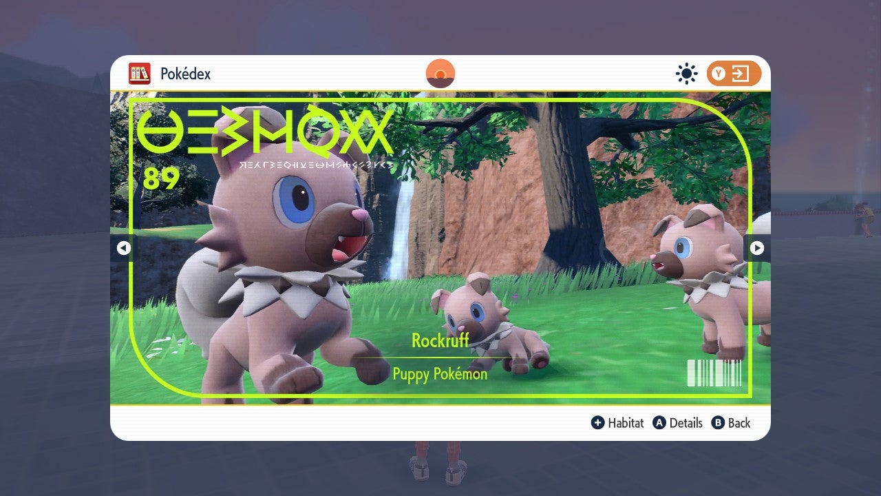 How to evolve Rockuff into all Lycanrock forms in Pok mon Scarlet and Violet - 39