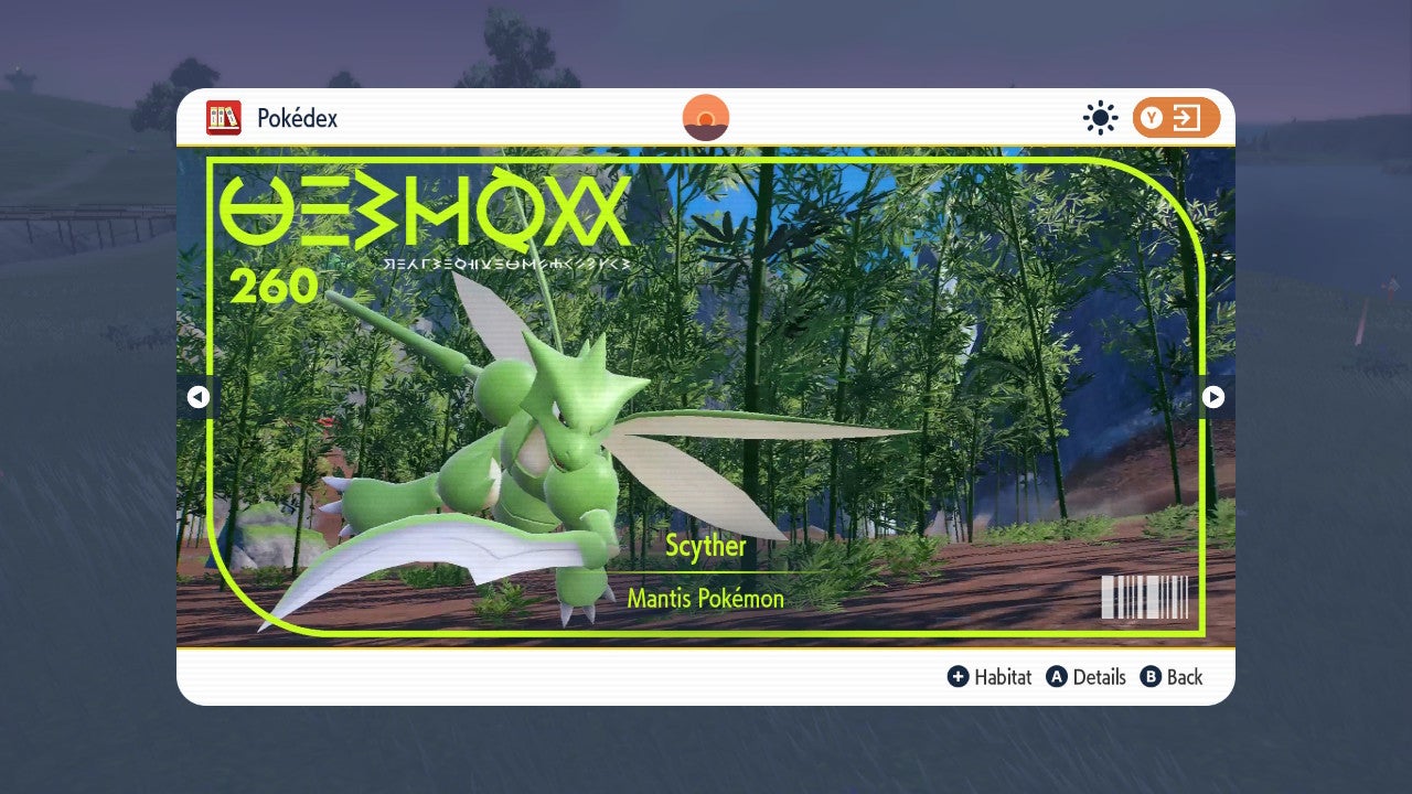 How to evolve Scyther into Scizor in Pok mon Scarlet and Violet  including Mirror Coat location - 60