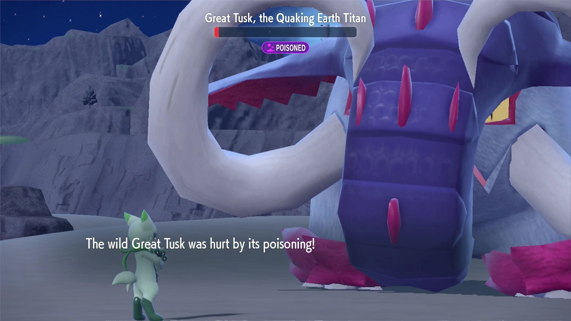 Quaking Earth Titan location  Great Tusk and Iron Treads strategy in Pok mon Scarlet and Violet - 31