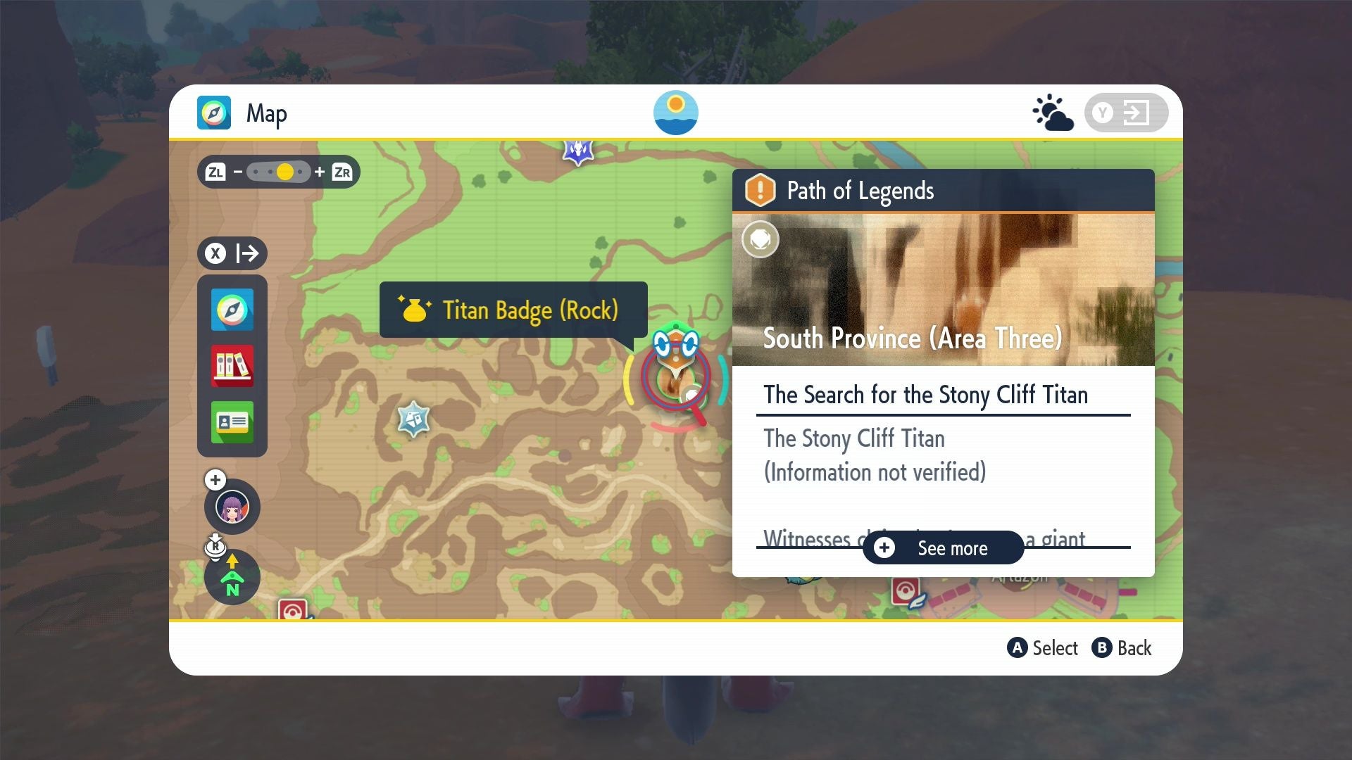 Stony Cliff Titan location  Klawf weaknesses in Pok mon Scarlet and Violet - 82