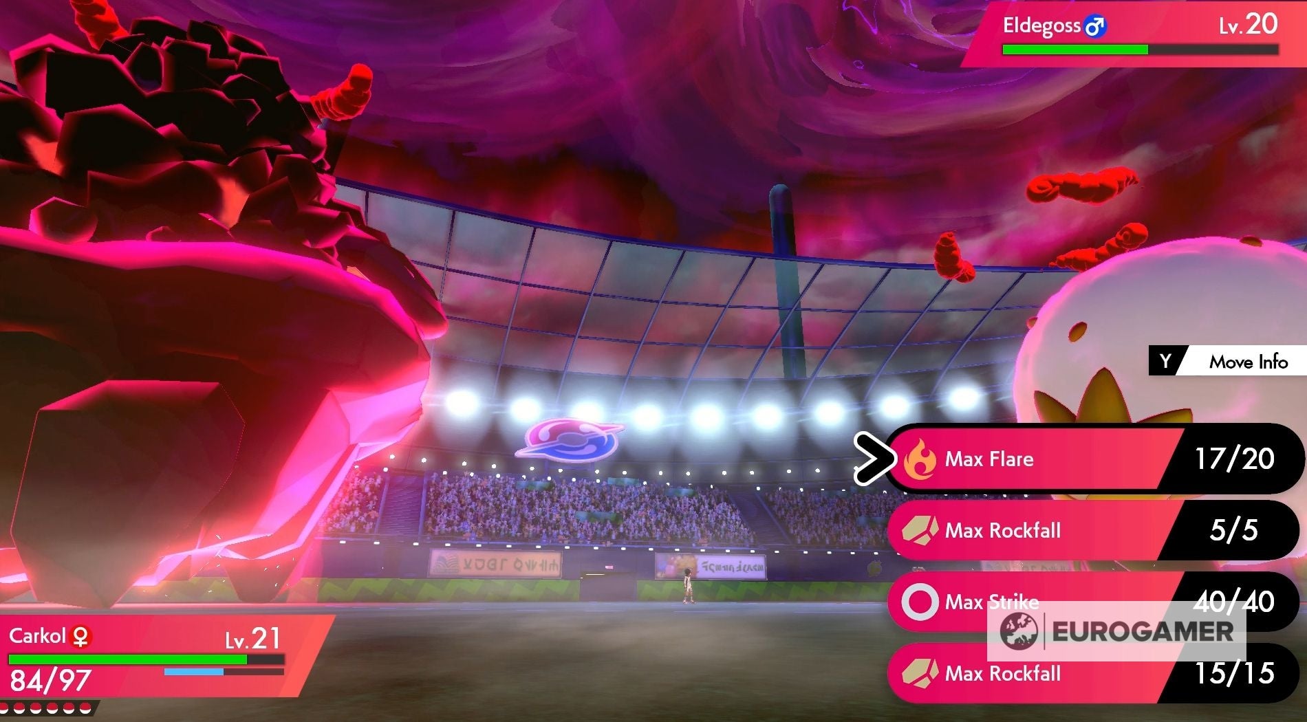 Pokemon Sword And Shield Dynamaxing Explained Including Dynamax Pokemon Dynamax Candy Dynamax Level And Max Moves Explained Eurogamer Net