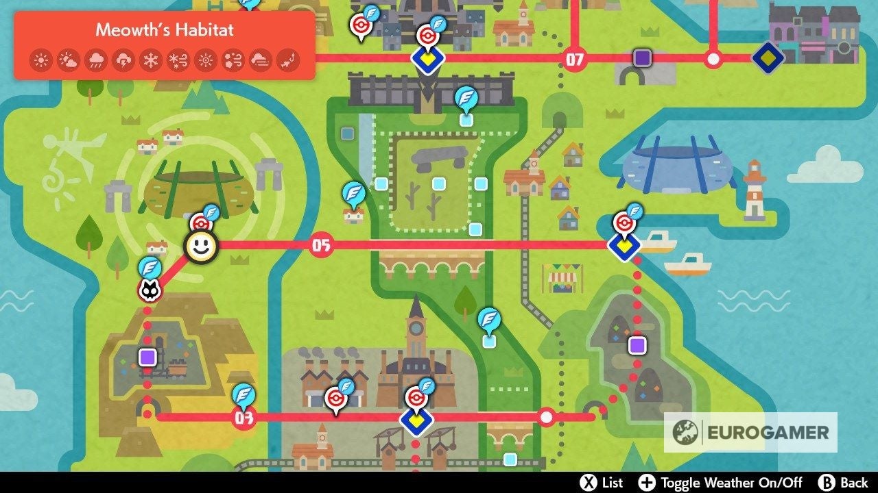 Pok mon Sword and Shield Persian and Cofagrigus locations explained - 55