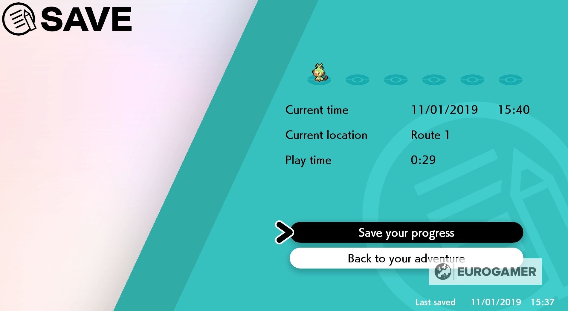Pok mon Sword and Shield saving explained   how to save  autosave and turning off autosaving - 57