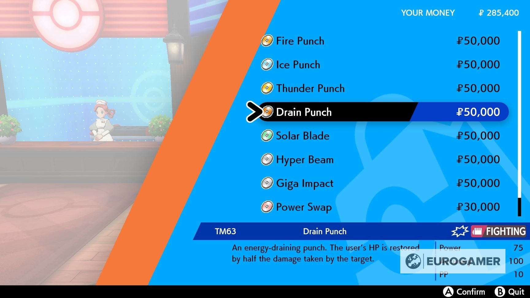 Pok mon Sword and Shield TMs  locations list for where to find every TM in Galar - 73