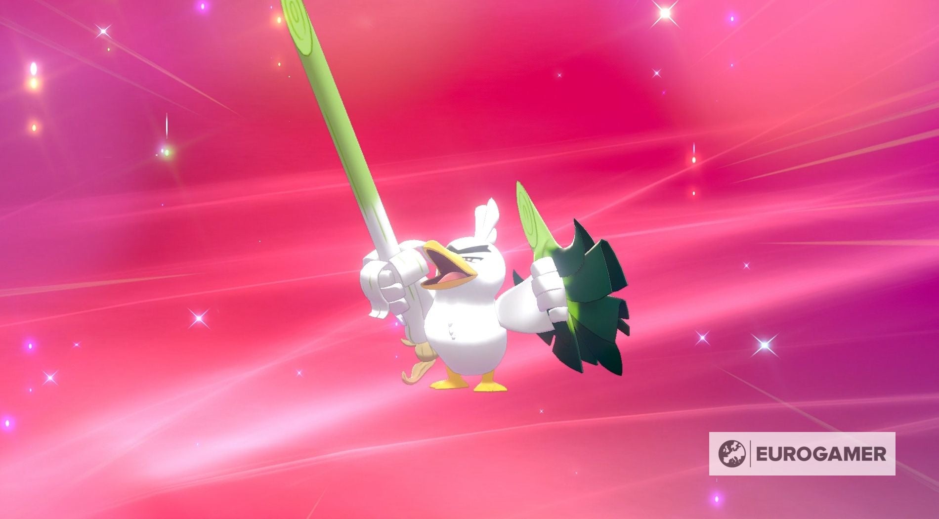 Pok mon Sword and Shield Farfetch d evolution method  how to evolve Farfetch d into Sirfetch d explained - 77