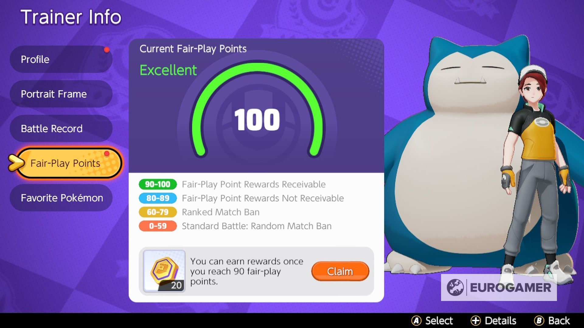 Pokémon Unite FairPlay Points explained How to get FairPlay Points and how does the rating scale works