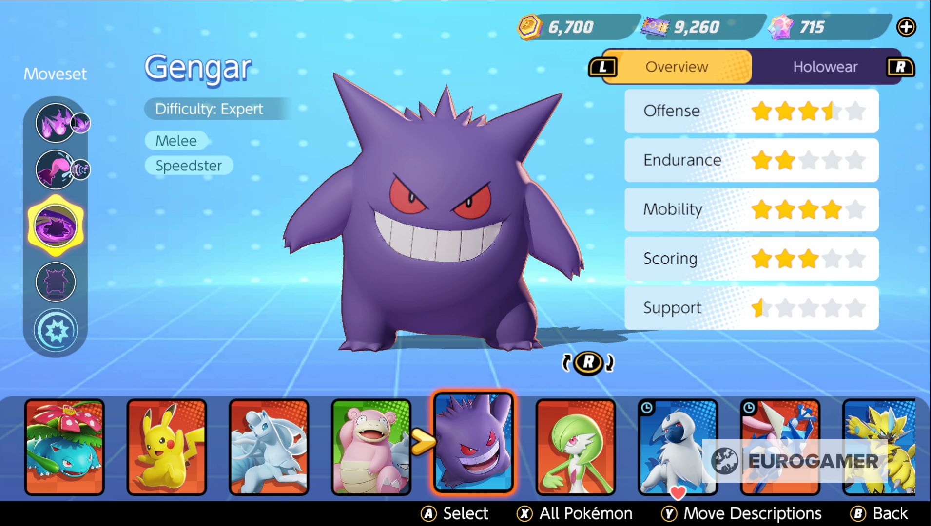 Pokémon Unite  Gengar build Best items and moves for Gengar explained
