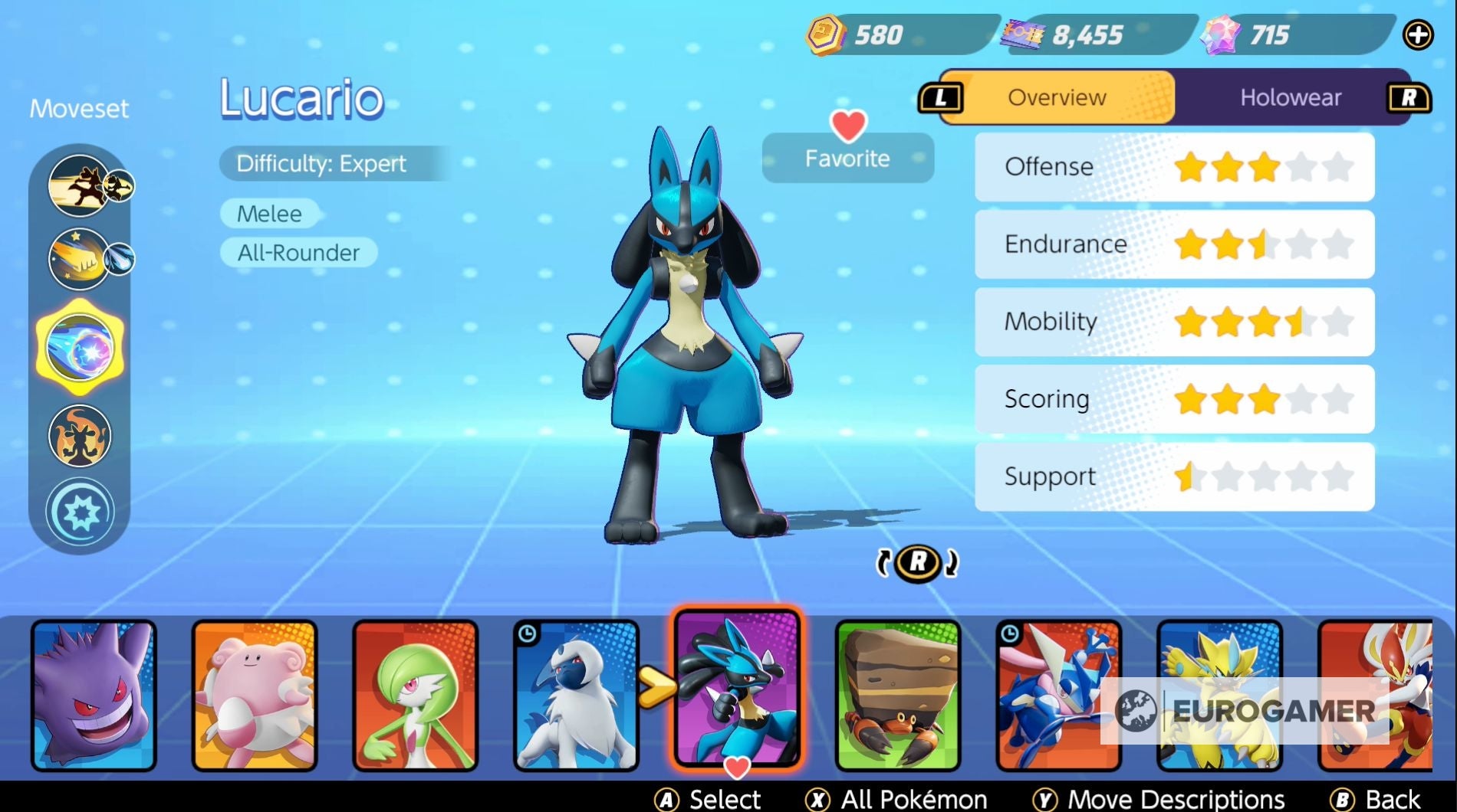 Pok mon Unite   Lucario build  Best items and moves for Lucario explained - 53