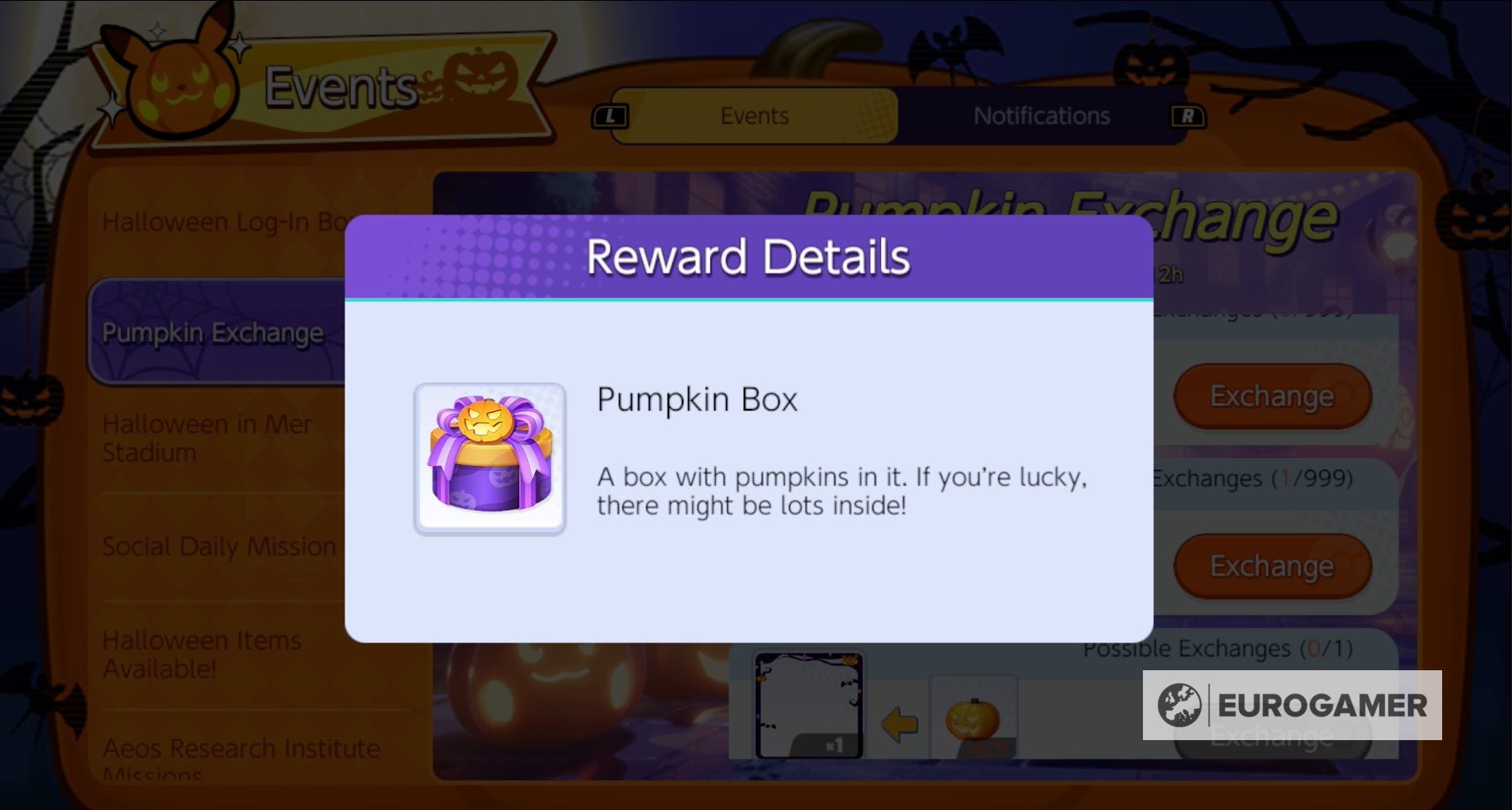 Pok mon Unite Pumpkins  How to get pumpkins and Pumpkin Box odds explained - 90