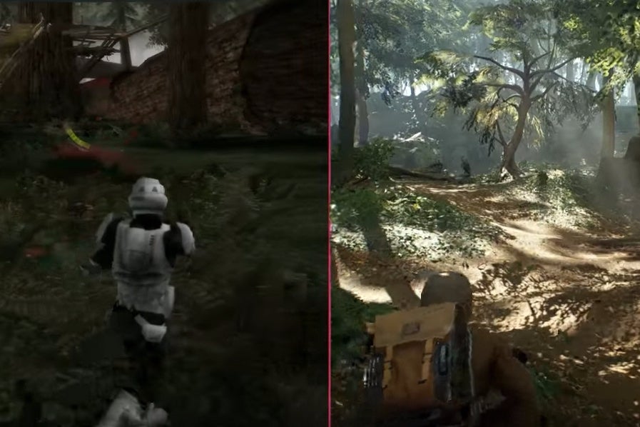 Image for Pokrok mezi Star Wars Battlefront 2 z roku 2005 a 2017