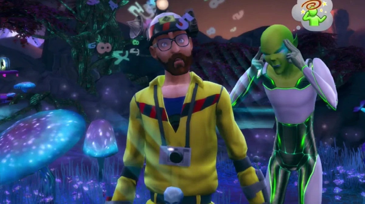 Co Zrobić żeby Sima Porwali Kosmici W Sims 2 Sims 4 - kosmici: w którym są dodatku | Eurogamer.pl