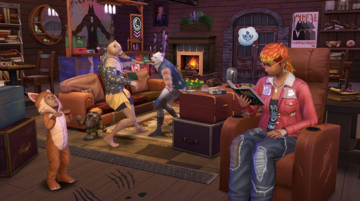Obrazki dla Sims 4 Wilkołaki - jak grać wilkołakiem, furia, zdolności