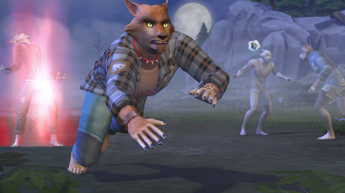 Obrazki dla Sims 4 Wilkołaki - jak pobrać, jak zacząć, zawartość dodatku
