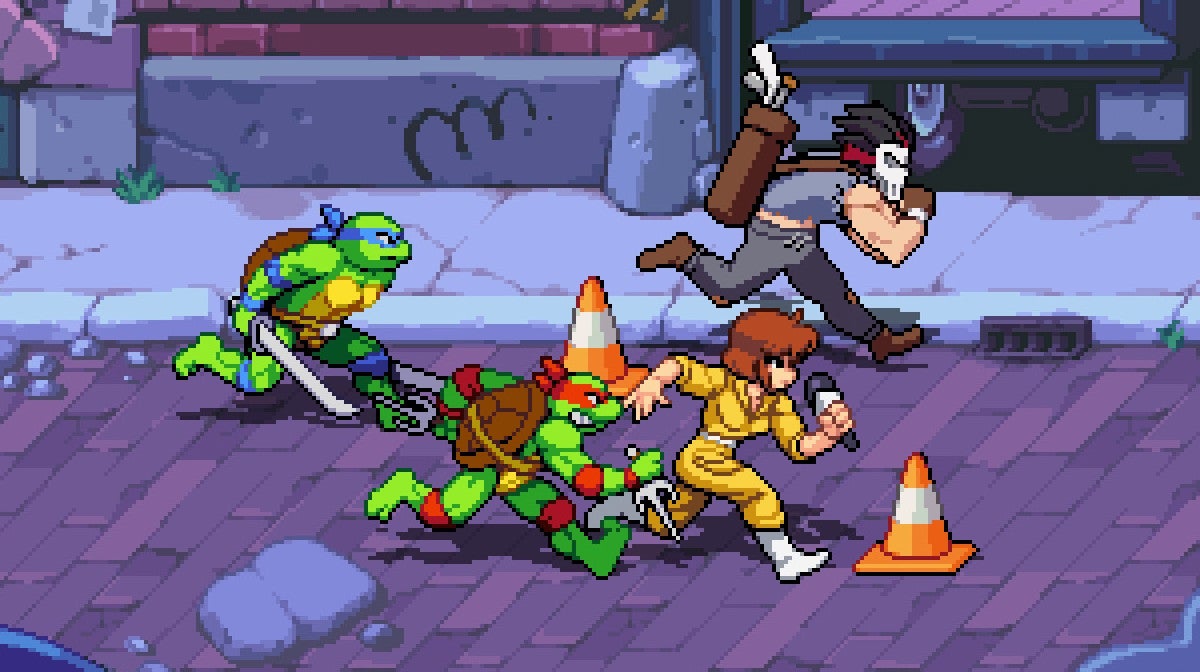 Obrazki dla Ninja Turtles Shredder’s Revenge - wyzwania poziomu, co dają
