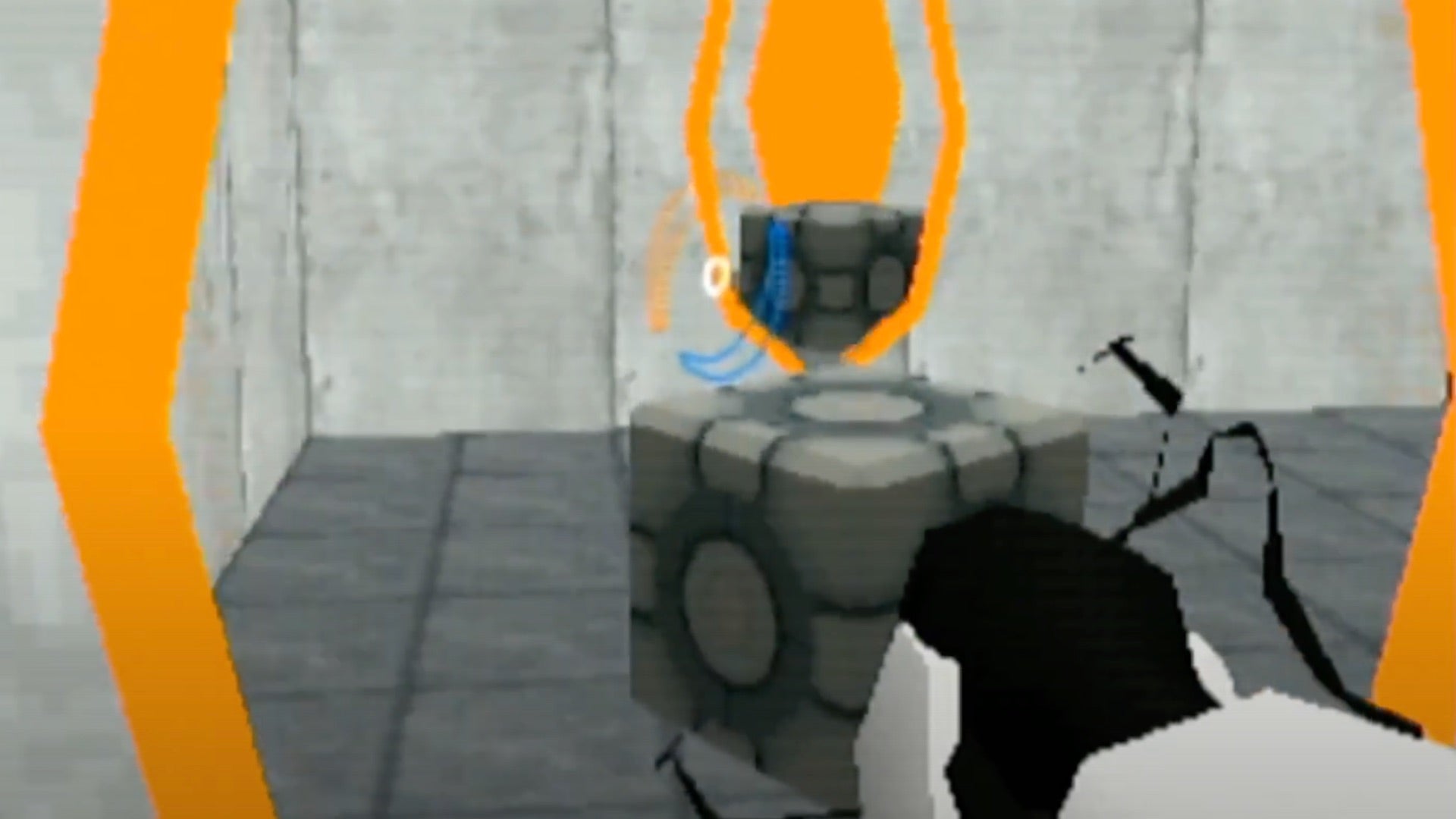 Image for There's a fan-made N64 demake of Portal in the works