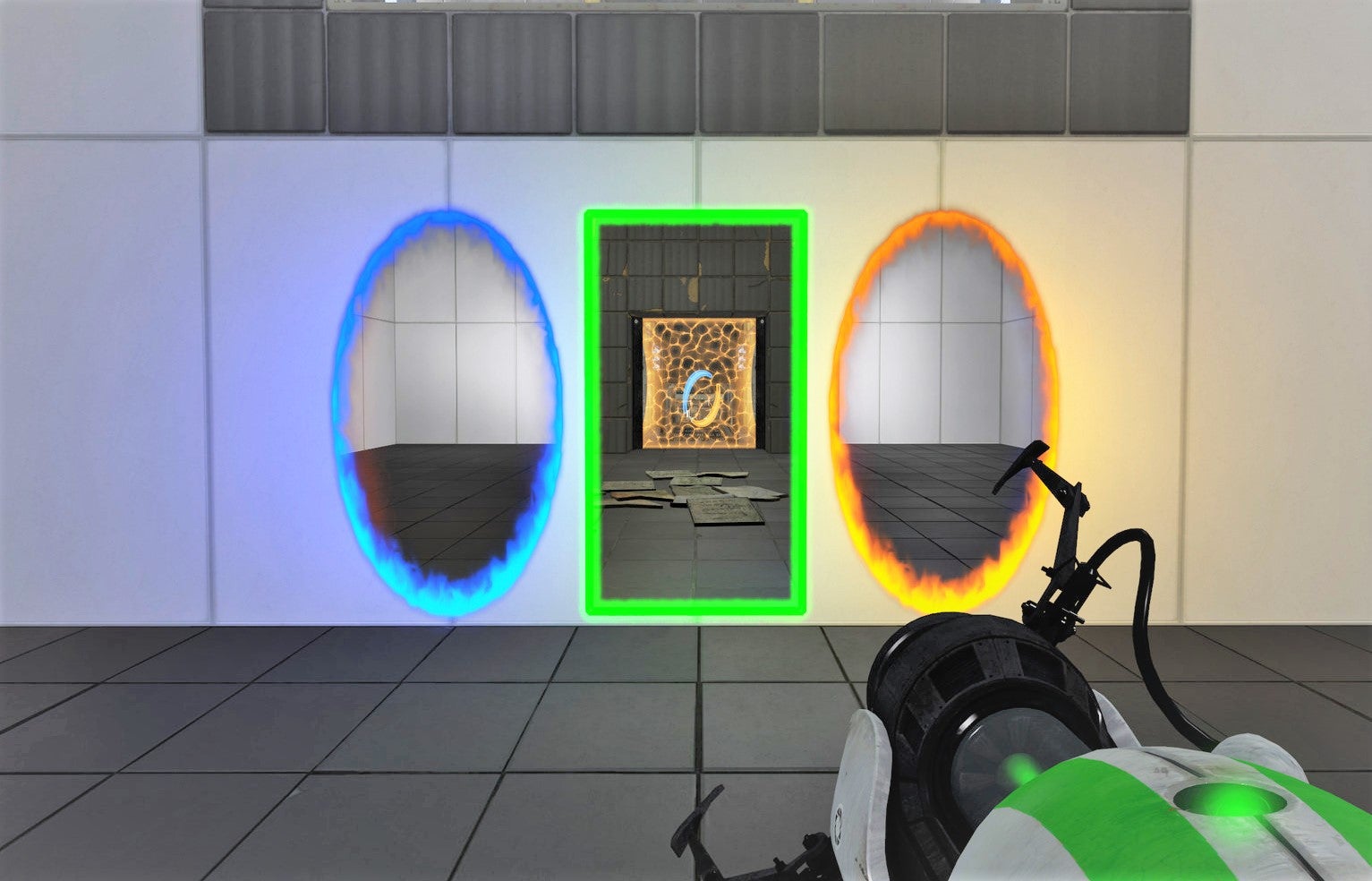 Obrazki dla Co trzy portale, to nie jeden - gameplay z fanowskiego Portal Reloaded