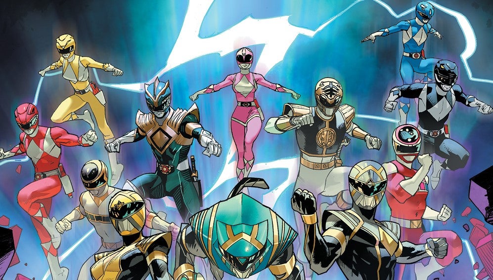 Xxx Blue Ranger - Mighty Morphin Power Rangers: Charge to 100 and Beyond! panel at SDCC '22 |  Popverse