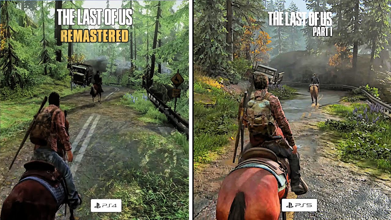 Image for Krátké nové videosrovnání The Last of Us PS4 a PS5