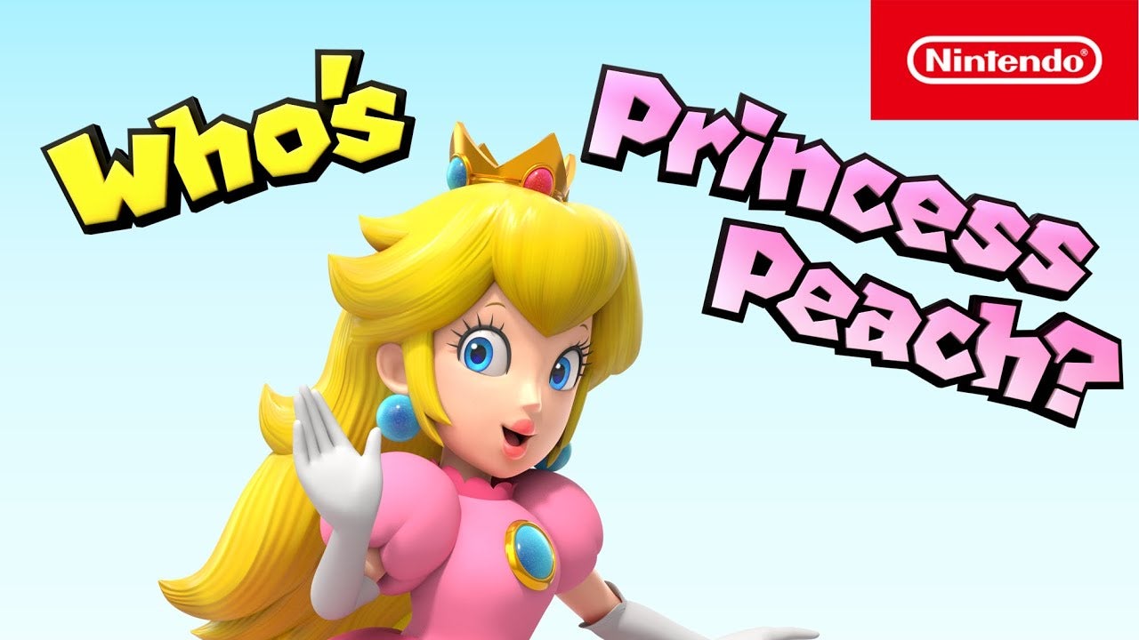 Imagem para Nintendo lança vídeo dedicado a Peach e ao seu percurso na Switch