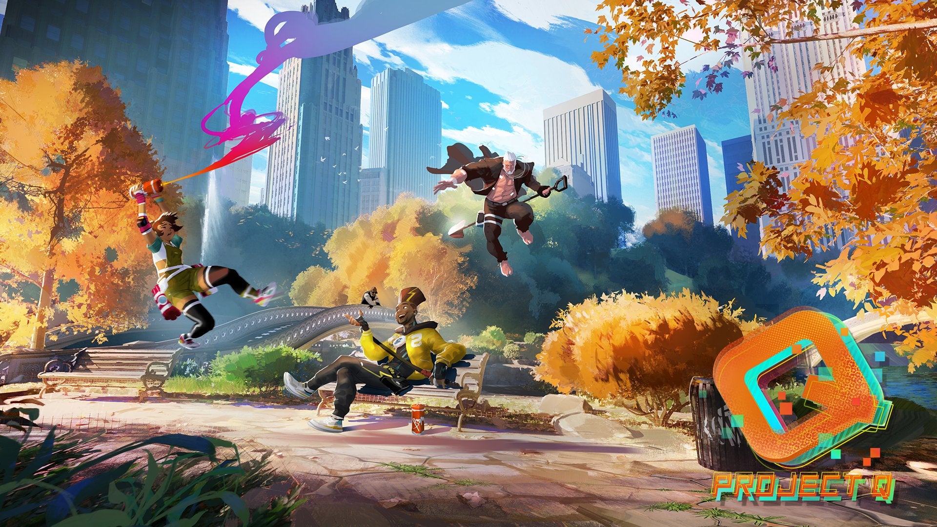Afbeeldingen van Ubisoft kondigt 'Team Battle Arena' game genaamd Project Q aan.