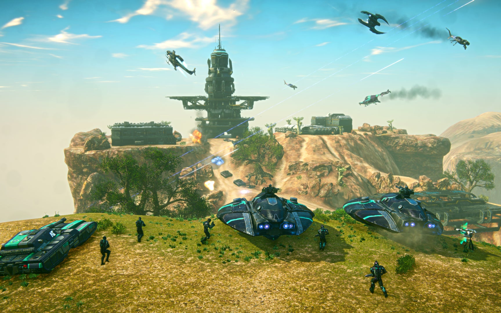 Obrazki dla Strzelanka Planetside 2 z nowym rekordem największej liczby graczy w jednej bitwie