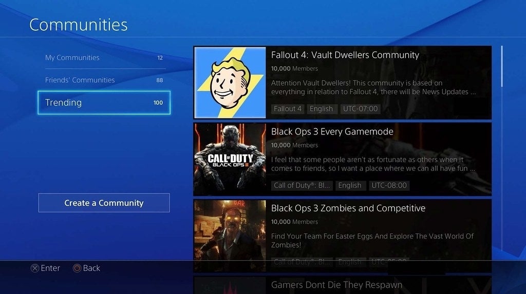 suéter carta emoción PS4 communities feature shuts down in April, Sony confirms | Eurogamer.net