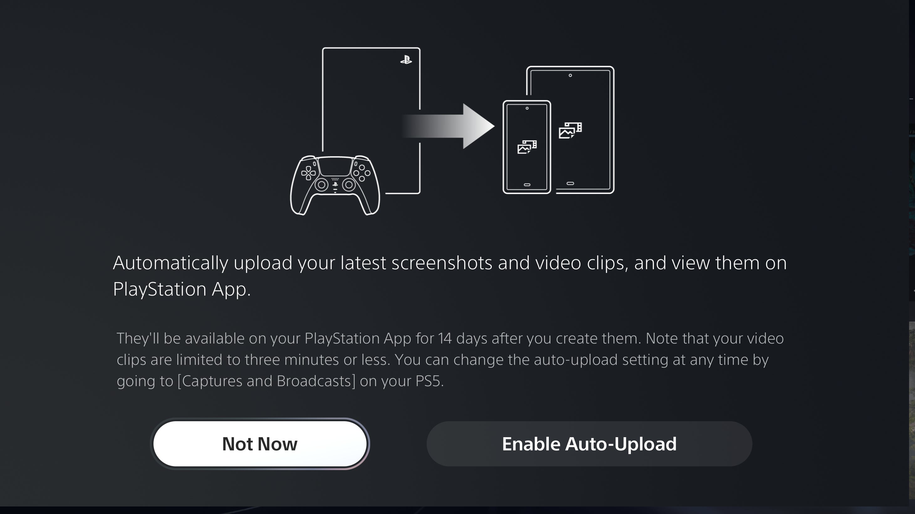 Image for PS5 game capture auto-upload now available in the UK
