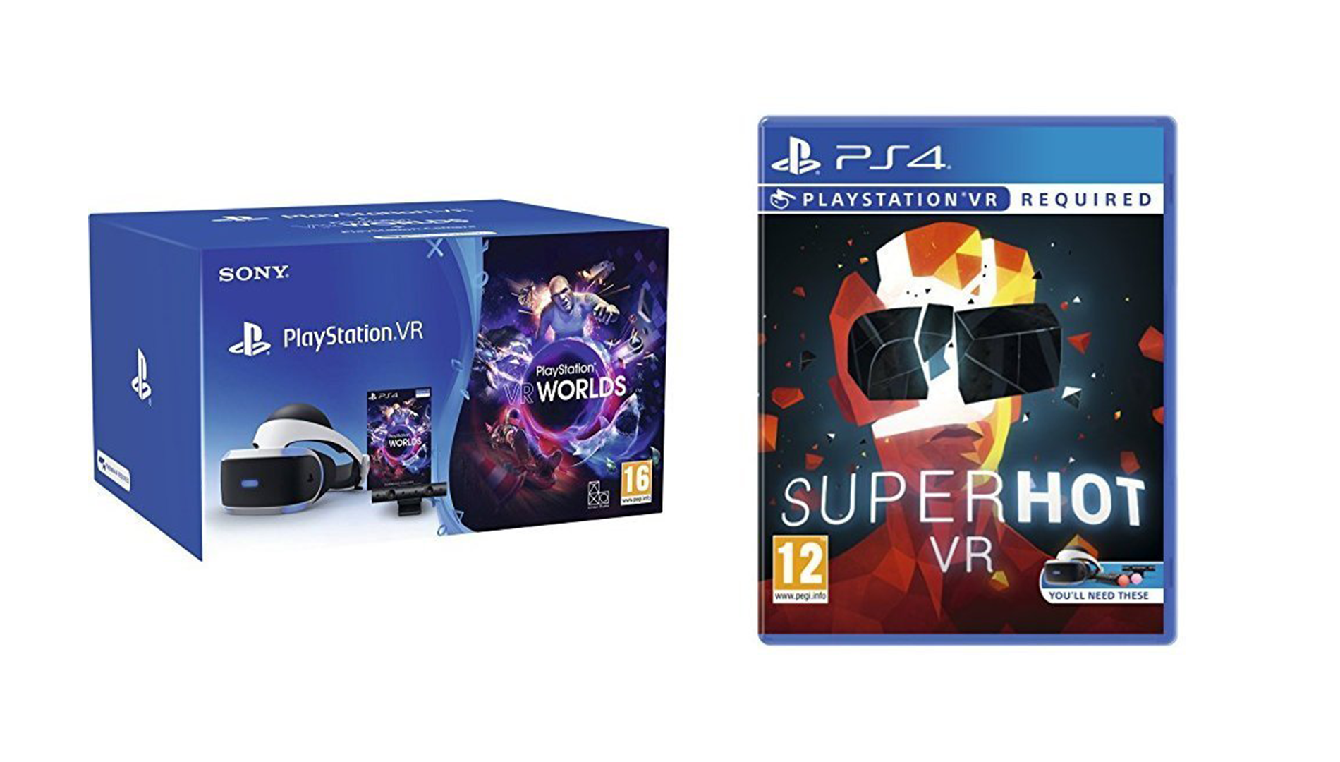 PSVR starter bundle with Superhot VR 