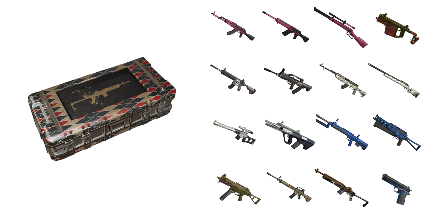 Image for PUBG phasing out locks on paid loot crates