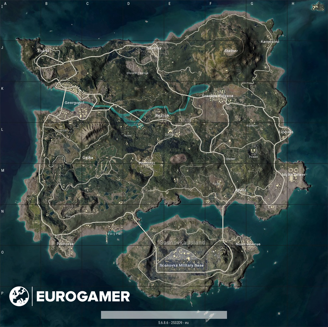 PUBG Erangel map  vehicles  best start locations and Erangel map strategies - 12
