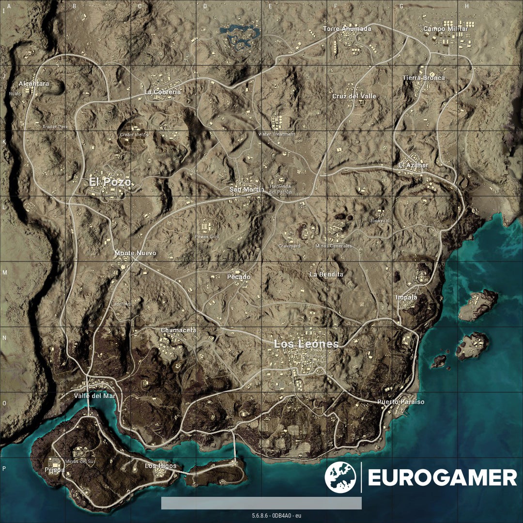PUBG Miramar Map  vehicles  strategies  and the best start locations for the desert map - 91