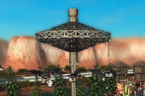 Image for Puke! RollerCoaster Tycoon World looks...