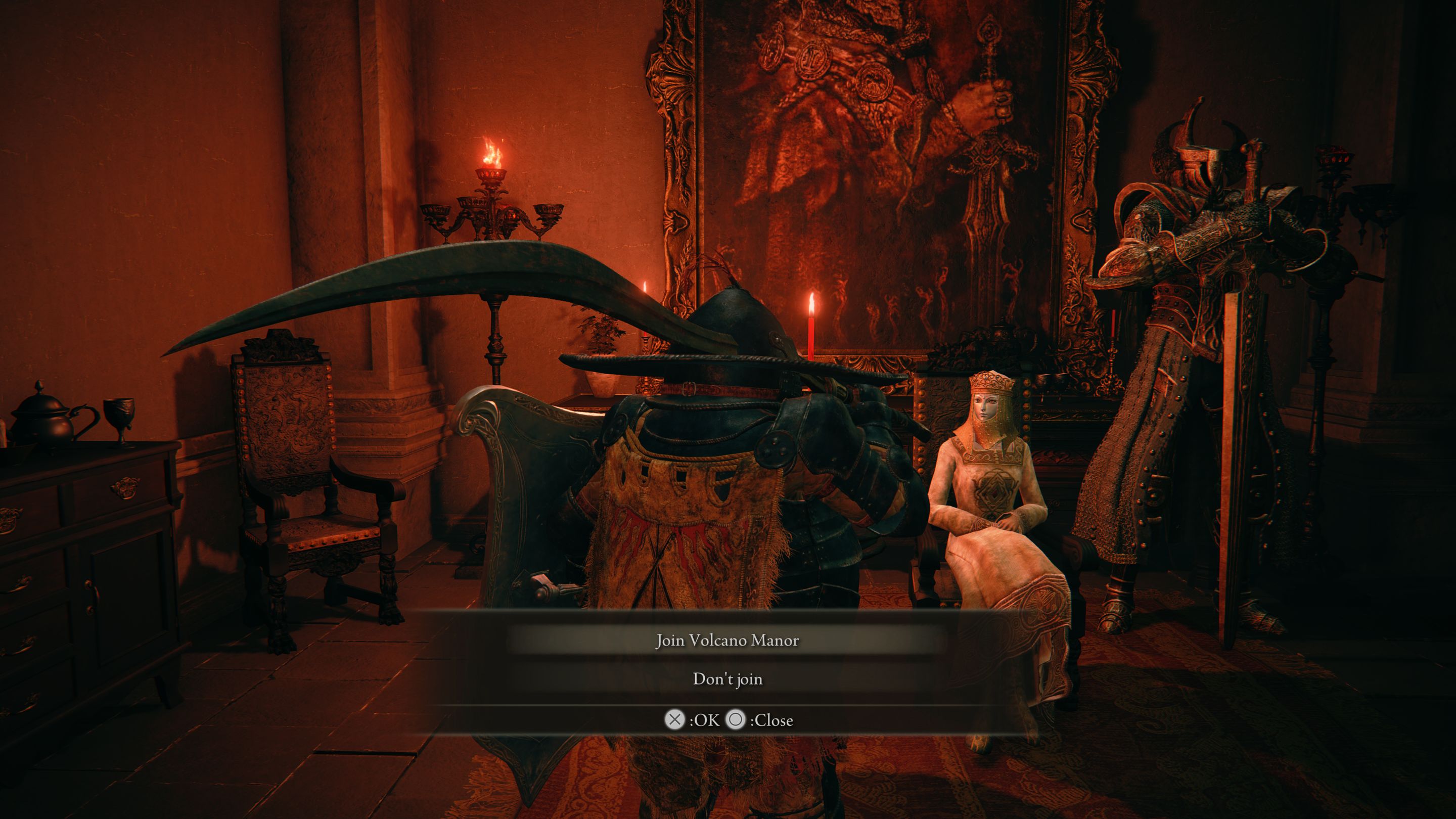 Elden Ring Volcano Manor quest  rewards for all Lady Tanith assassinations - 8